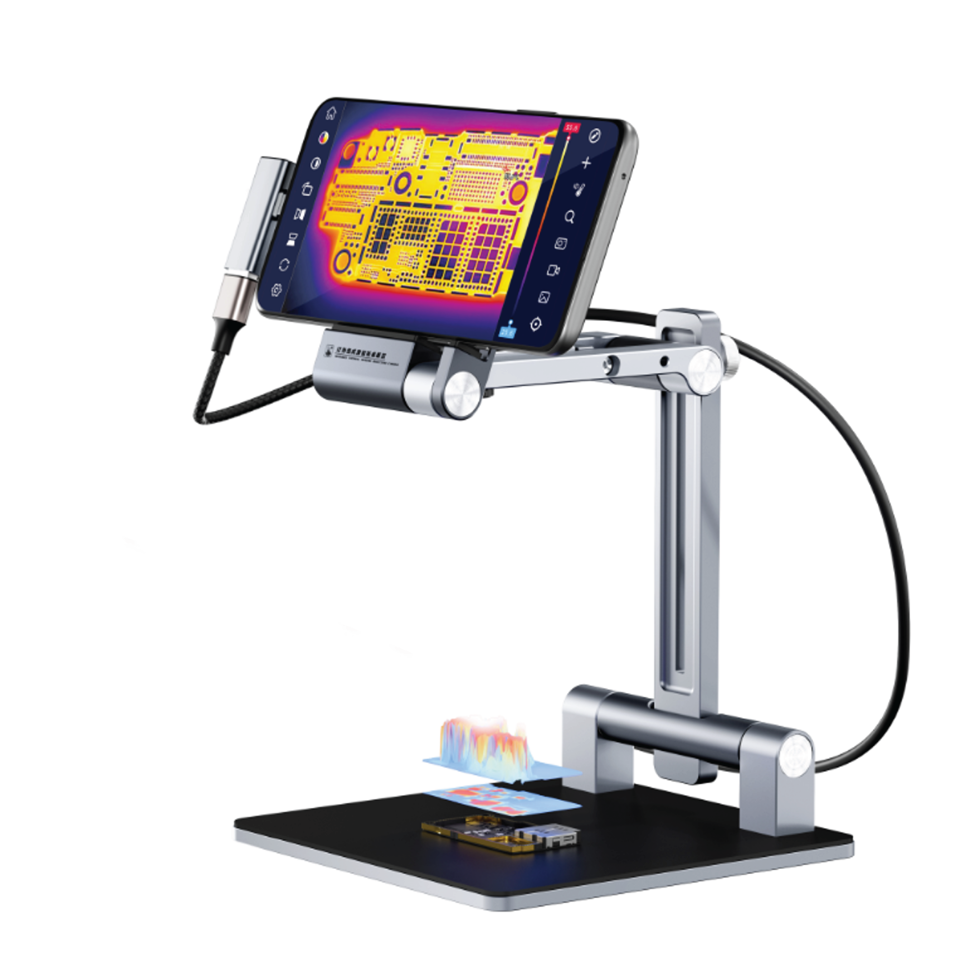 Fire Eye Pro Infrared Thermal Camera | Foldable Holder Version